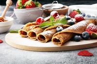 Cr&ecirc;pe plaat 4/4